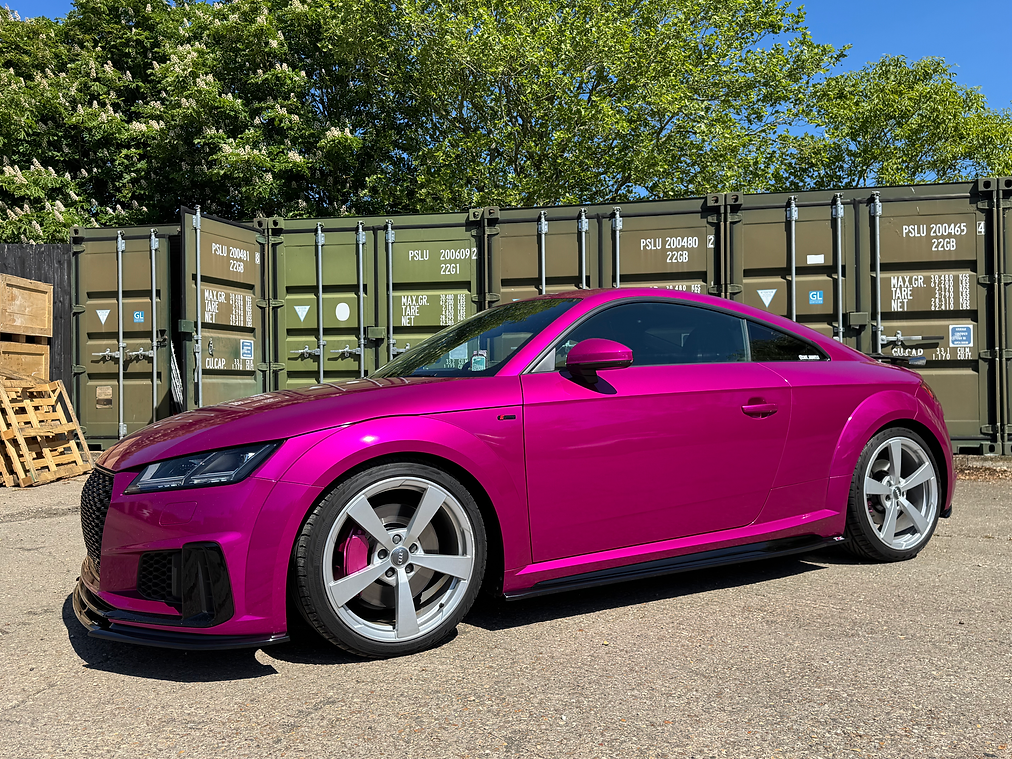 Audi TT MK3 S-Line Facelift - Side Skirt Splitters