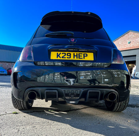 Fiat Abarth 595 Series 3 - Rear Diffusers and Rain Light