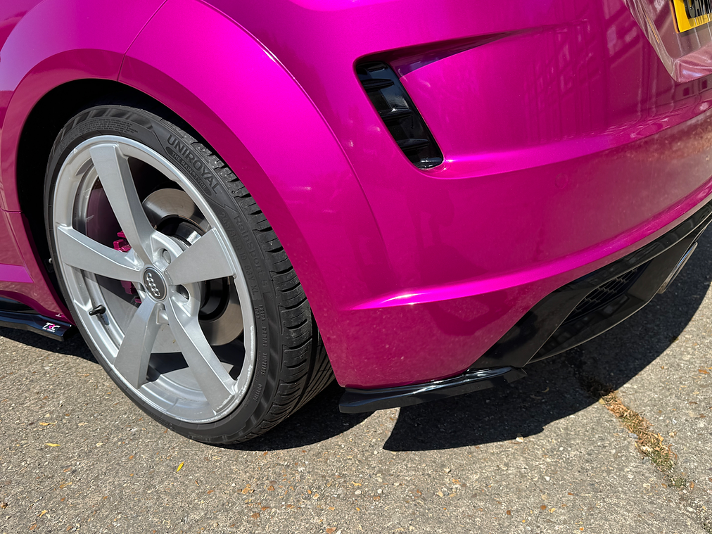 Audi TT MK3 S-Line Facelift - Rear Spats