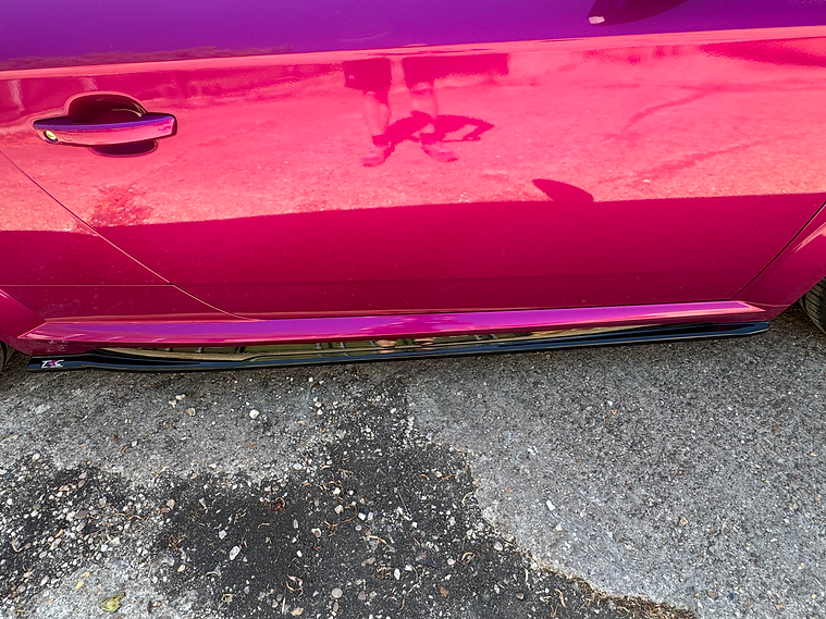 Audi TT MK3 S-Line Facelift - Side Skirt Splitters