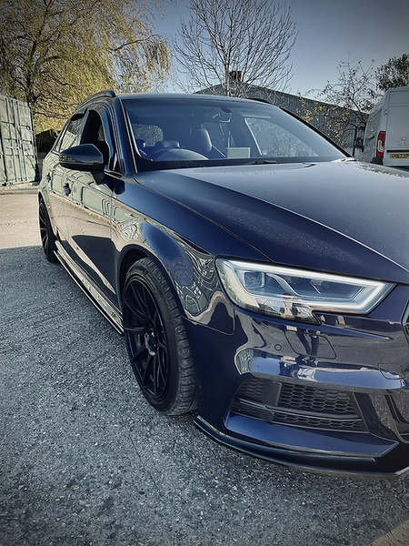 Audi A3 S-Line 8V Facelift Sportback 5 Door - Side Skirt Splitters