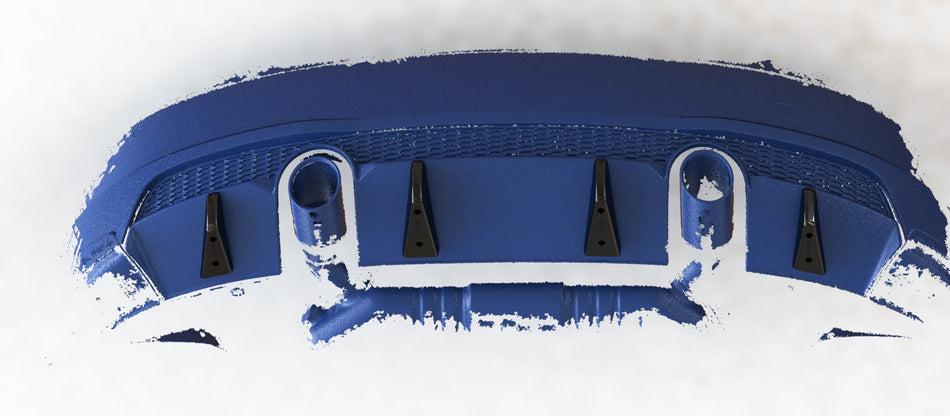 Audi TT MK3 S-line Pre Facelift - Set of 4 Diffuser Fins