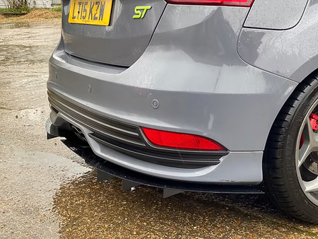 Ford Focus MK3.5 ST250 Ally-Aero Finned Diffuser
