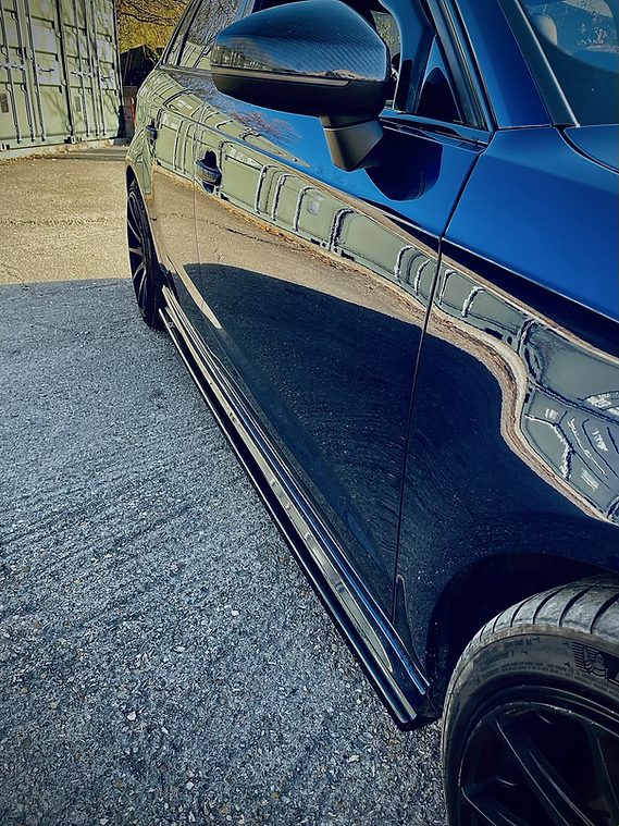 Audi A3 S-Line 8V Facelift Sportback 5 Door - Side Skirt Splitters