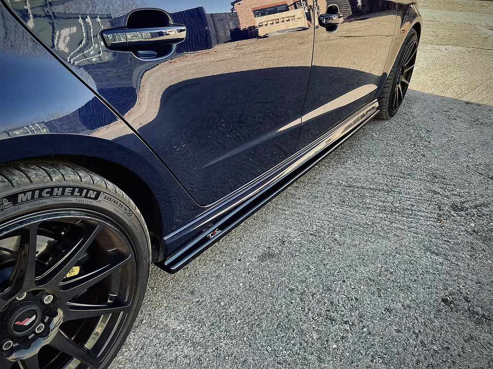 Audi A3 S-Line 8V Pre Facelift Sportback 5 Door - Side Skirt Splitters