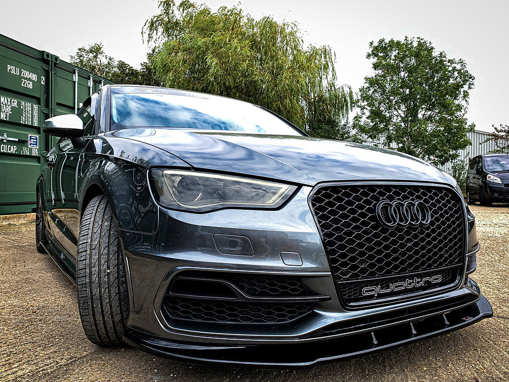 Audi A3 S-Line 8V Pre Facelift Hatchback - Front Splitter