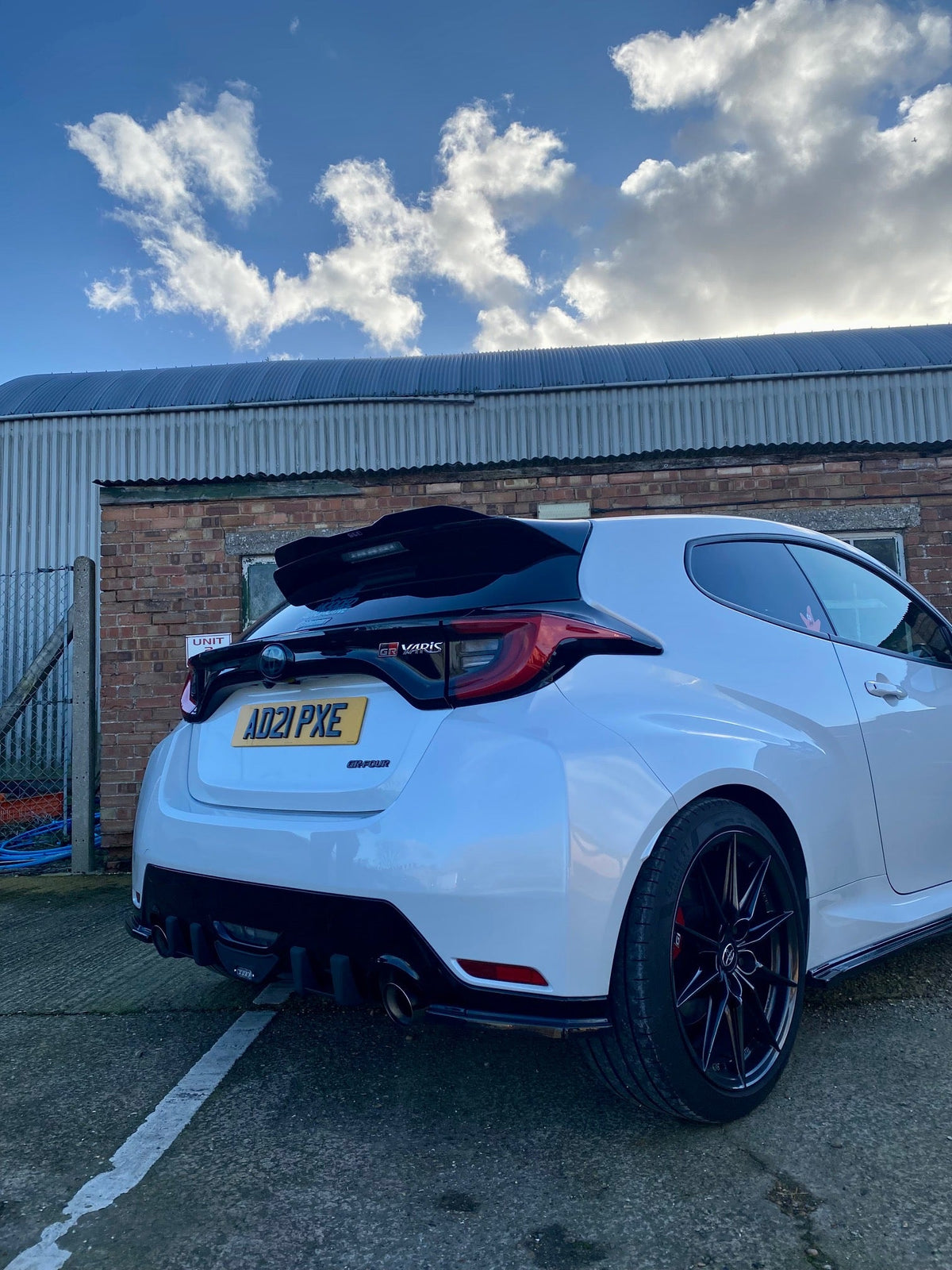 Toyota GR Yaris - Rear Diffuser Fins