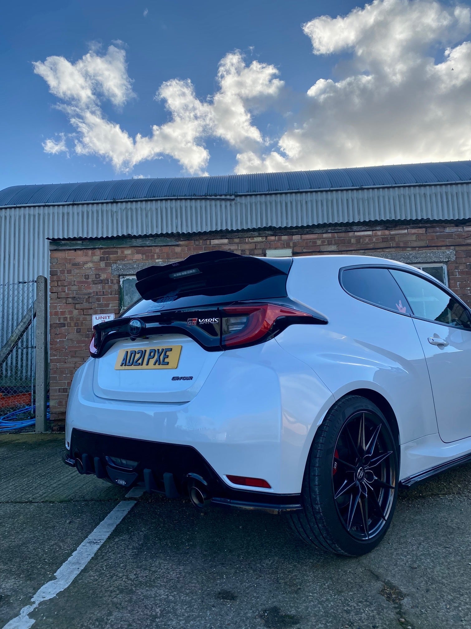 Toyota GR Yaris - Rear Diffuser Fins