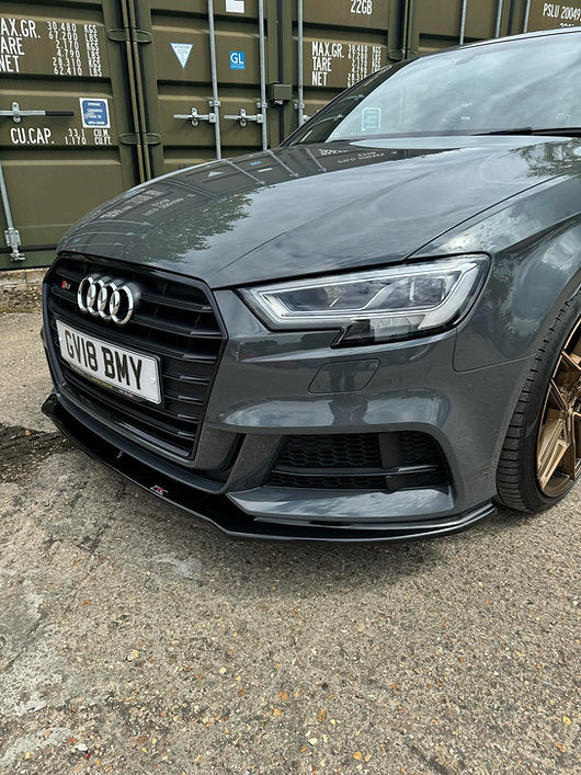 Audi A3 S-Line 8V Facelift Hatchback - Front Splitter