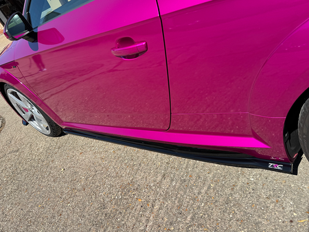 Audi TT MK3 S-Line Facelift - Side Skirt Splitters