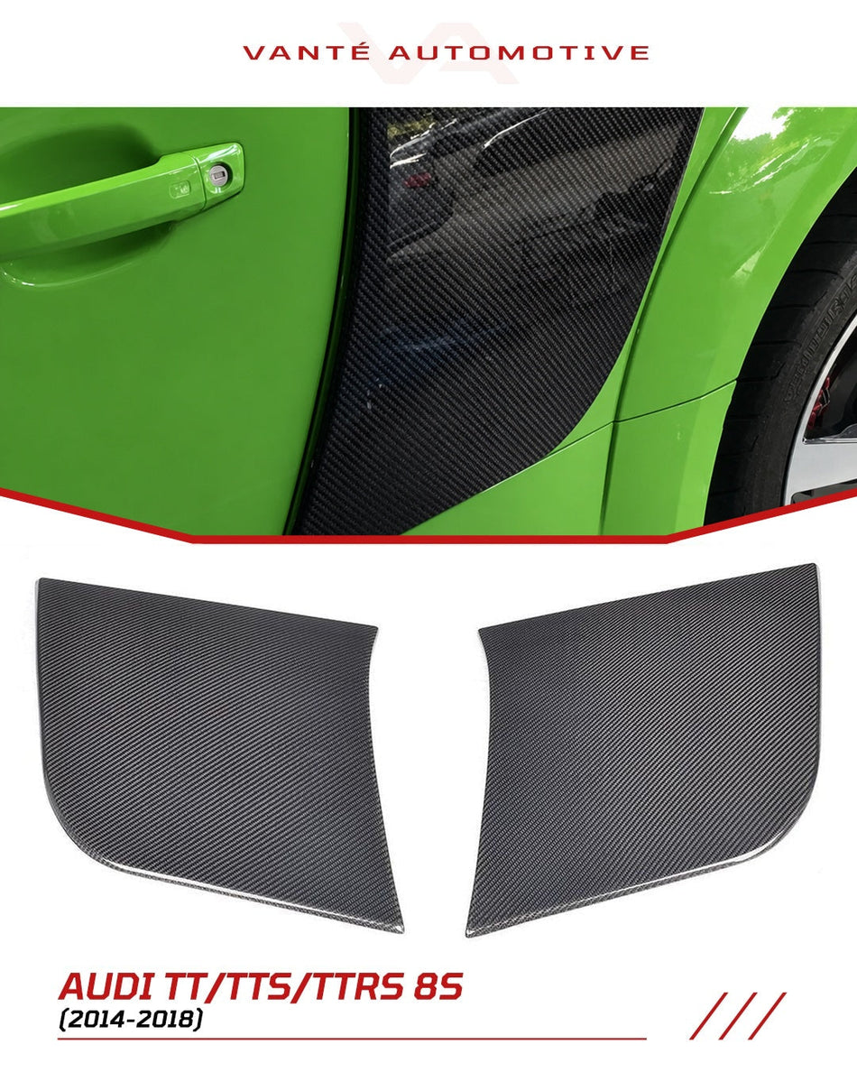 Audi TT/TTS/TTRS 8S Carbon Fiber Side Blades