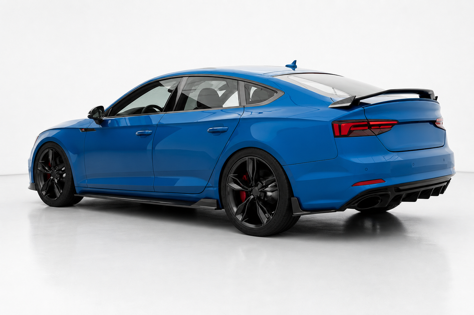 Audi A5 S5 RS5 B9 and B9.5 Dry Carbon Fibre Rear Trunk Spoiler
