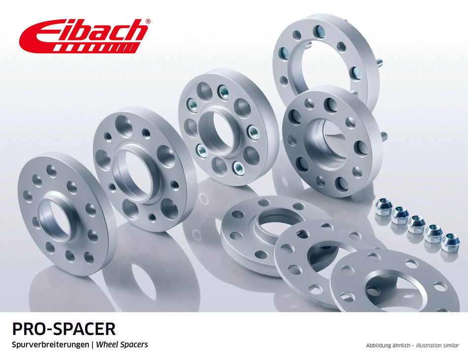 Eibach Pro-Spacer Kit (Pair Of Spacers) 9mm Per Spacer (System 6N) S90-6-09-006-N-B (Black)
