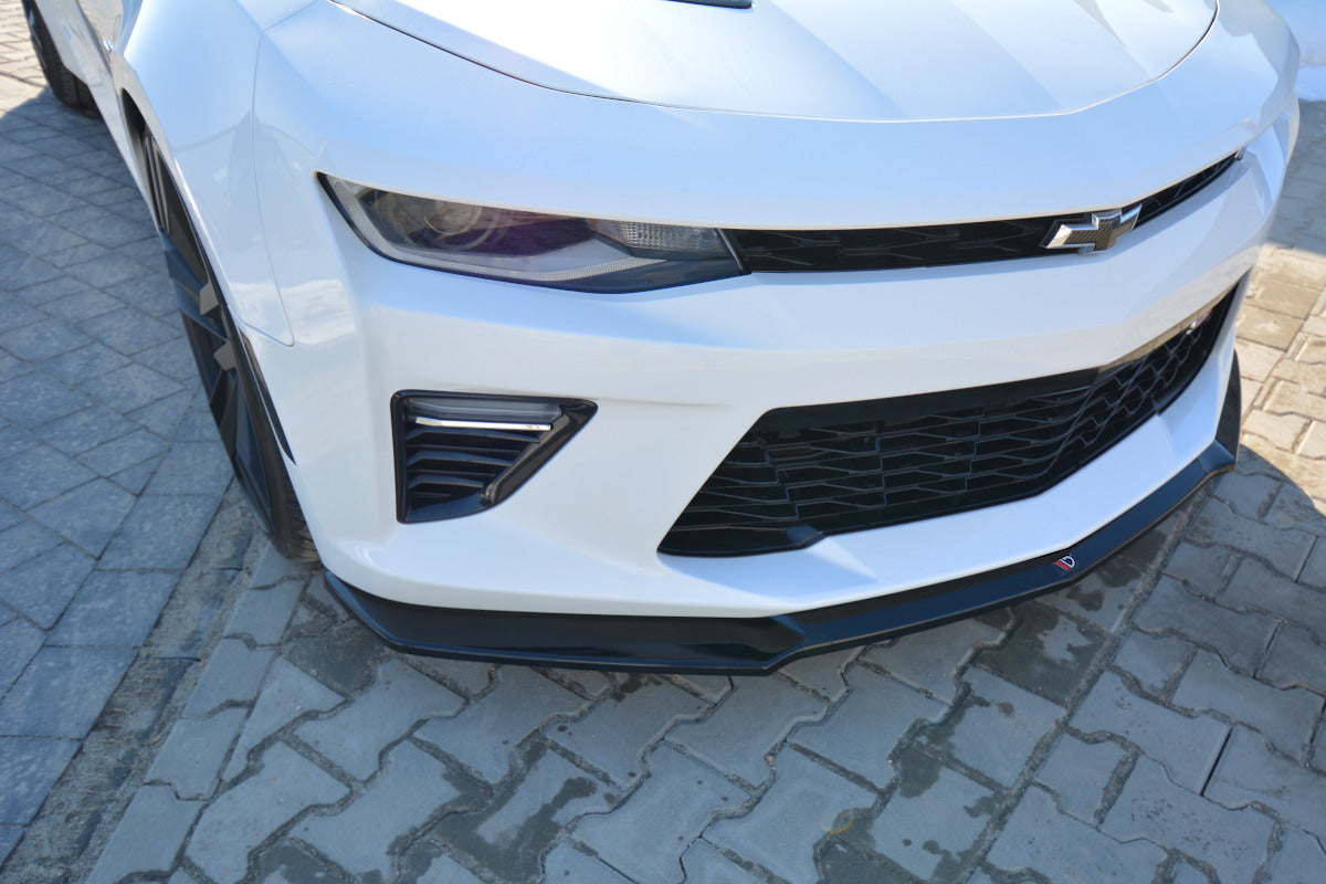 Front Splitter V.2 Chevrolet Camaro 6TH-GEN. Phase-i 2SS Coupe (2016-18) - Textured