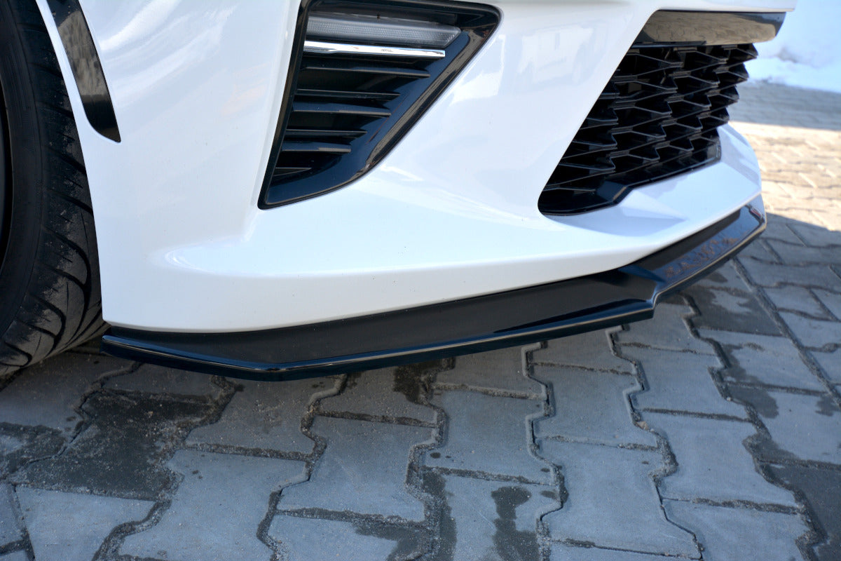 Maxton Design Front Splitter V.2 Chevrolet Camaro 6TH-GEN. Phase-i 2SS Coupe (2016-18) - CH-CA-6-2SS-FD2G - Image 2