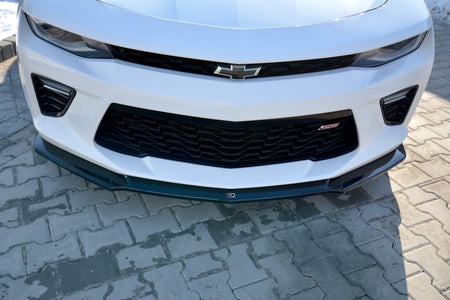 Maxton Design Front Splitter V.2 Chevrolet Camaro 6TH-GEN. Phase-i 2SS Coupe (2016-18) - CH-CA-6-2SS-FD2G - Image 4