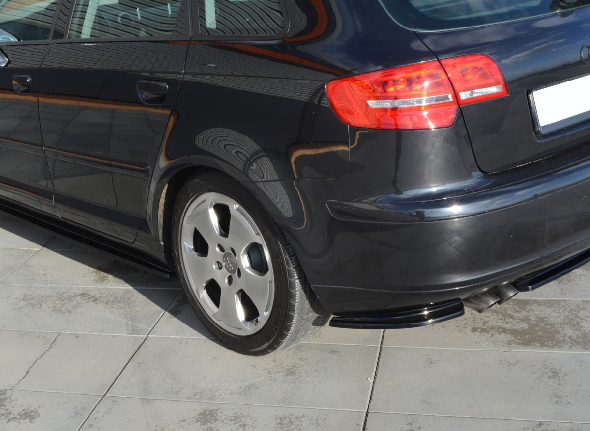 Rear Side Splitters Audi A3 Sportback 8P/ 8P Facelift