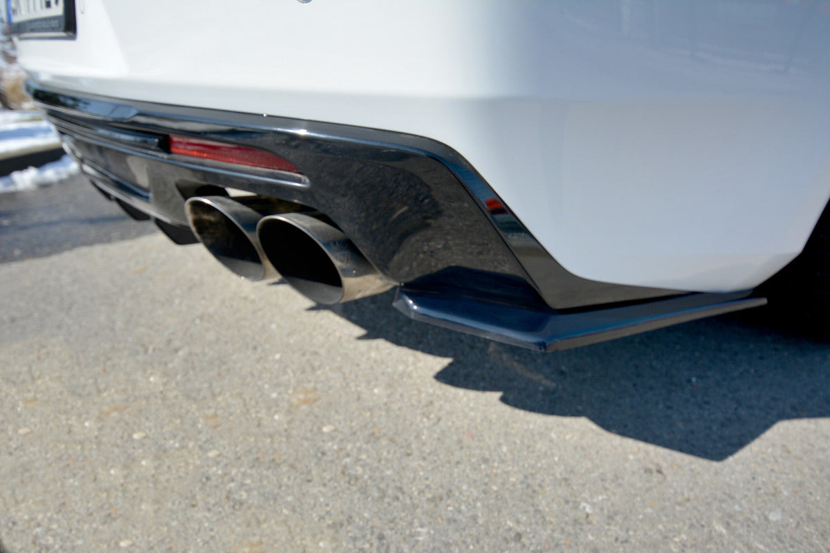 Rear Side Splitters Chevrolet Camaro 6TH-GEN. Phase-i 2SS Coupe (2016-18) - Carbon Look