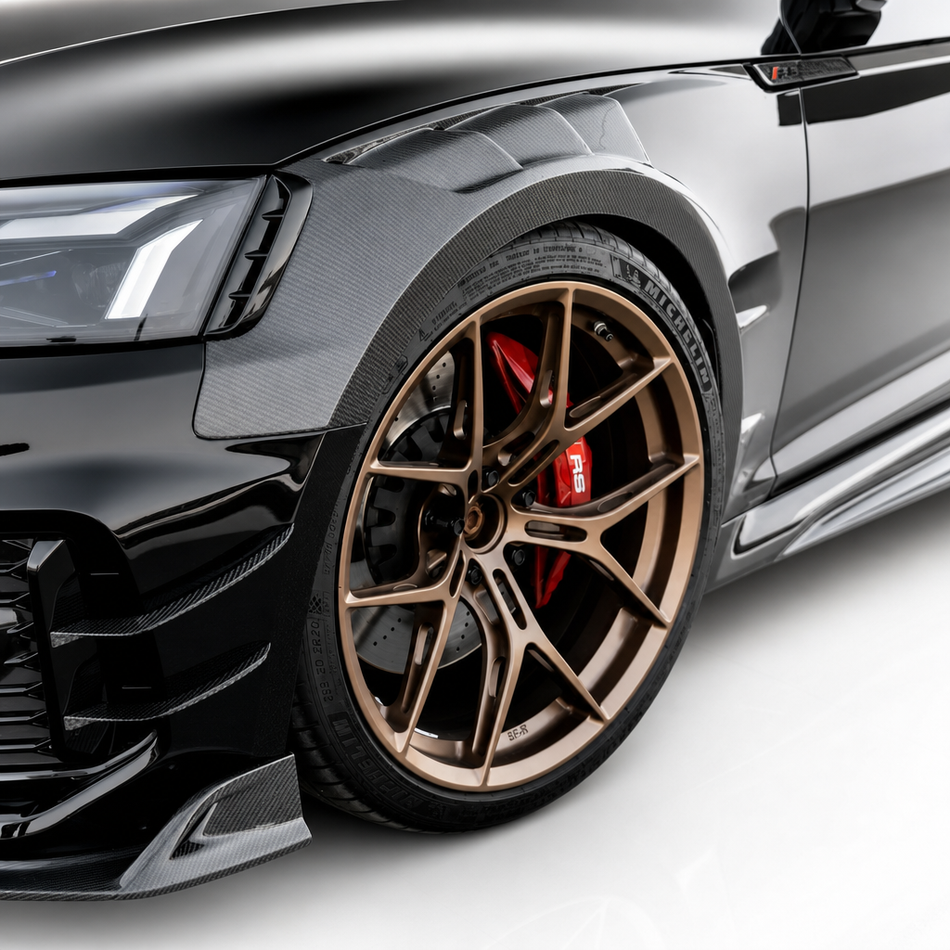 Audi RS5 B9.5 Carbon Fibre Front Fender Replacement
