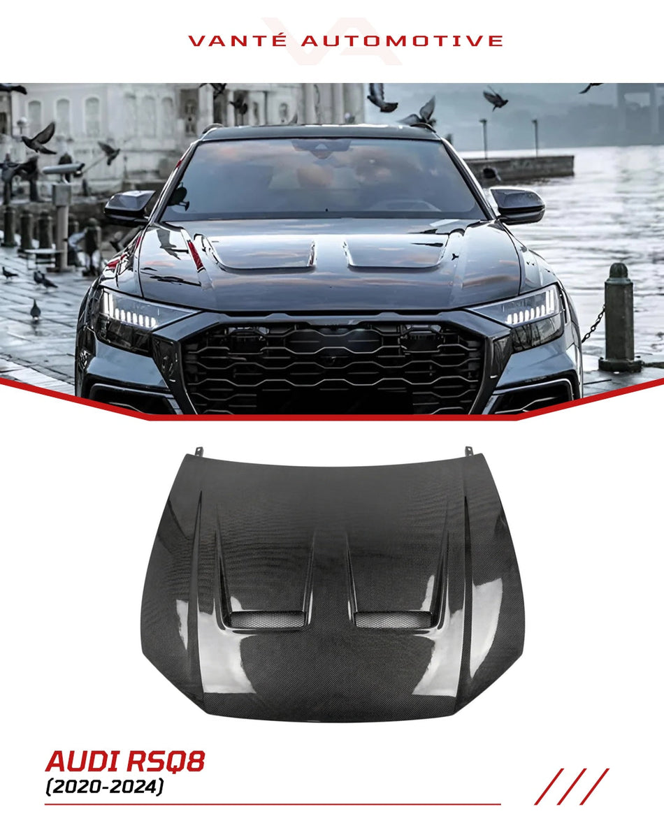 Audi RSQ8 4M Carbon Fiber Bonnet Hood