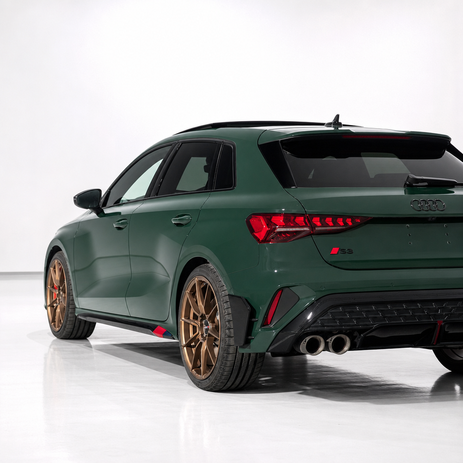 Audi A3/S3/RS3 8Y Rear Bumper Aero blades Diffuser