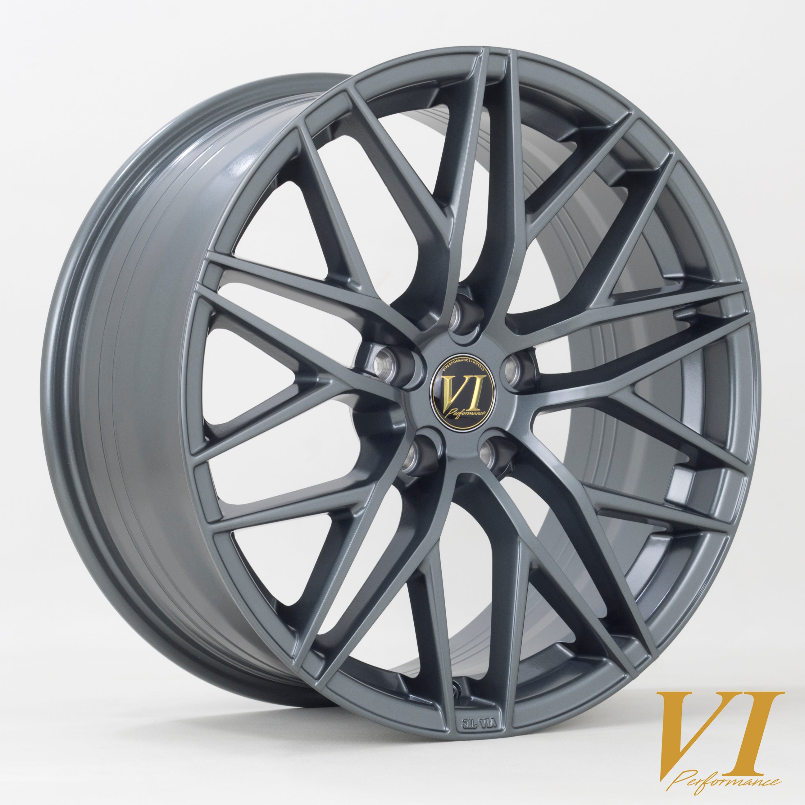 6Performance Faster 19x8.5 ET35 5x120 Gunmetal