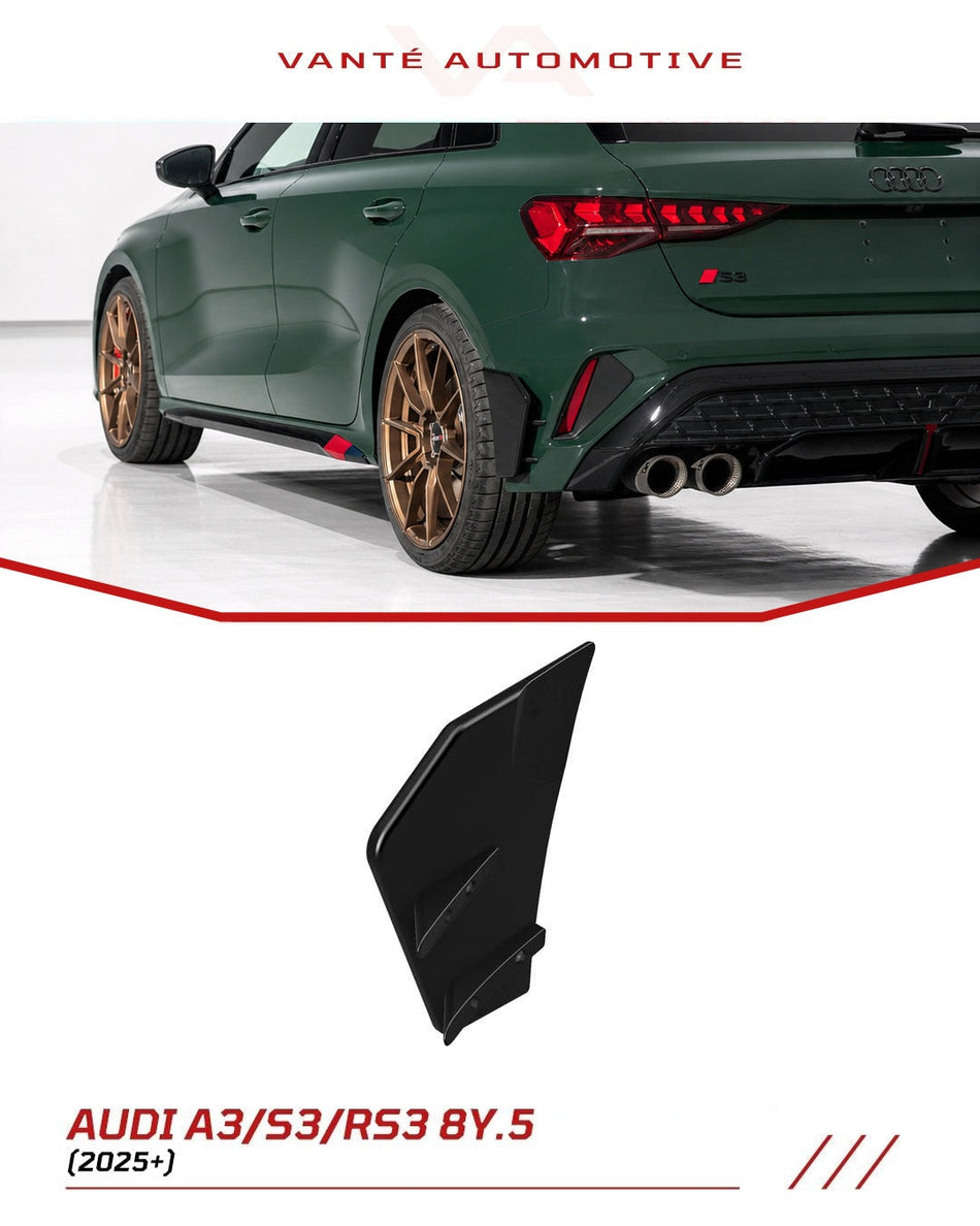Audi A3/S3/RS3 8Y Rear Bumper Aero blades Diffuser
