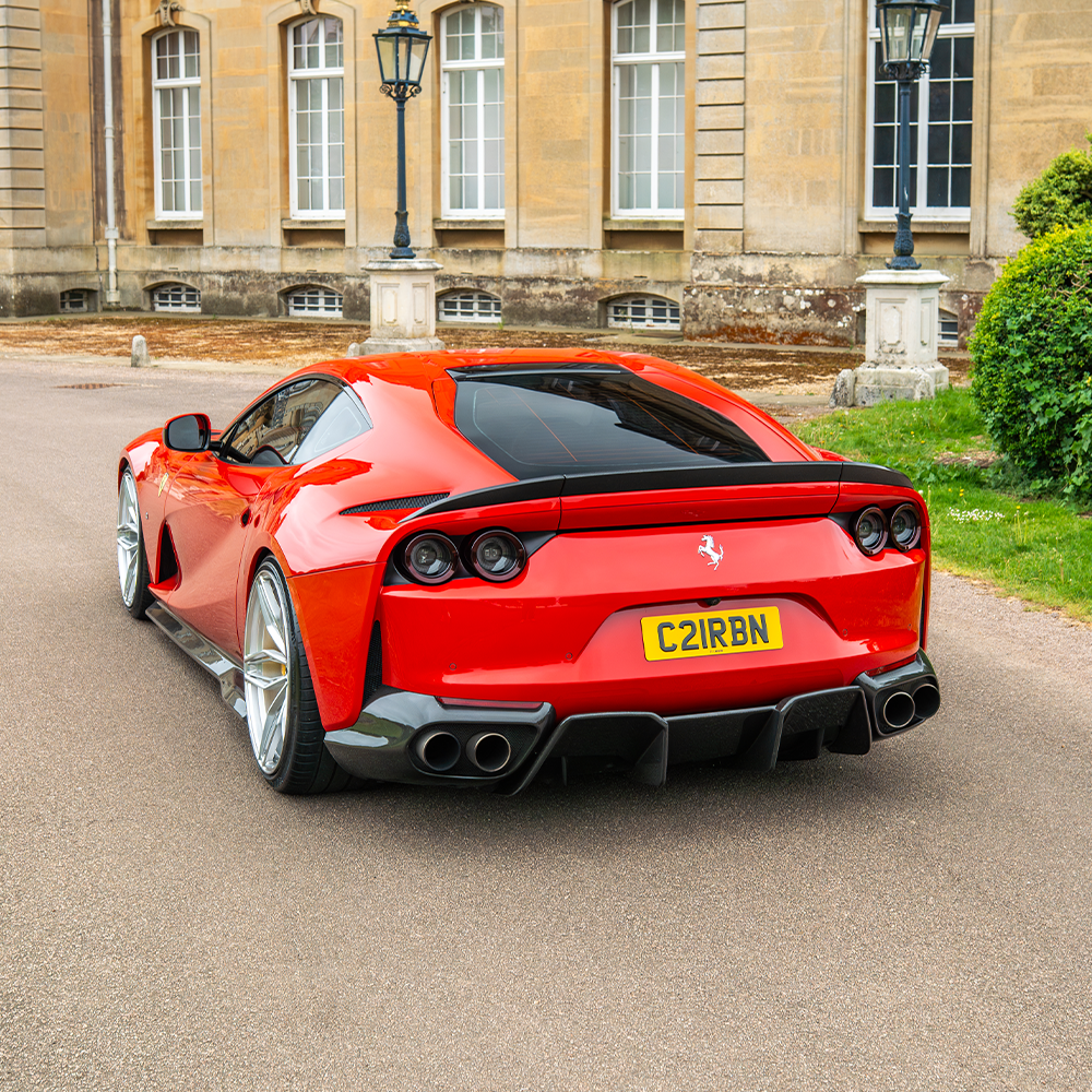 FERRARI 812 SUPERFAST CARBON FIBRE DIFFUSER - CT DESIGN