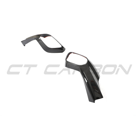 FERRARI 812 SUPERFAST & GTS CARBON FIBRE EXHAUST TRIM COVER - CT DESIGN