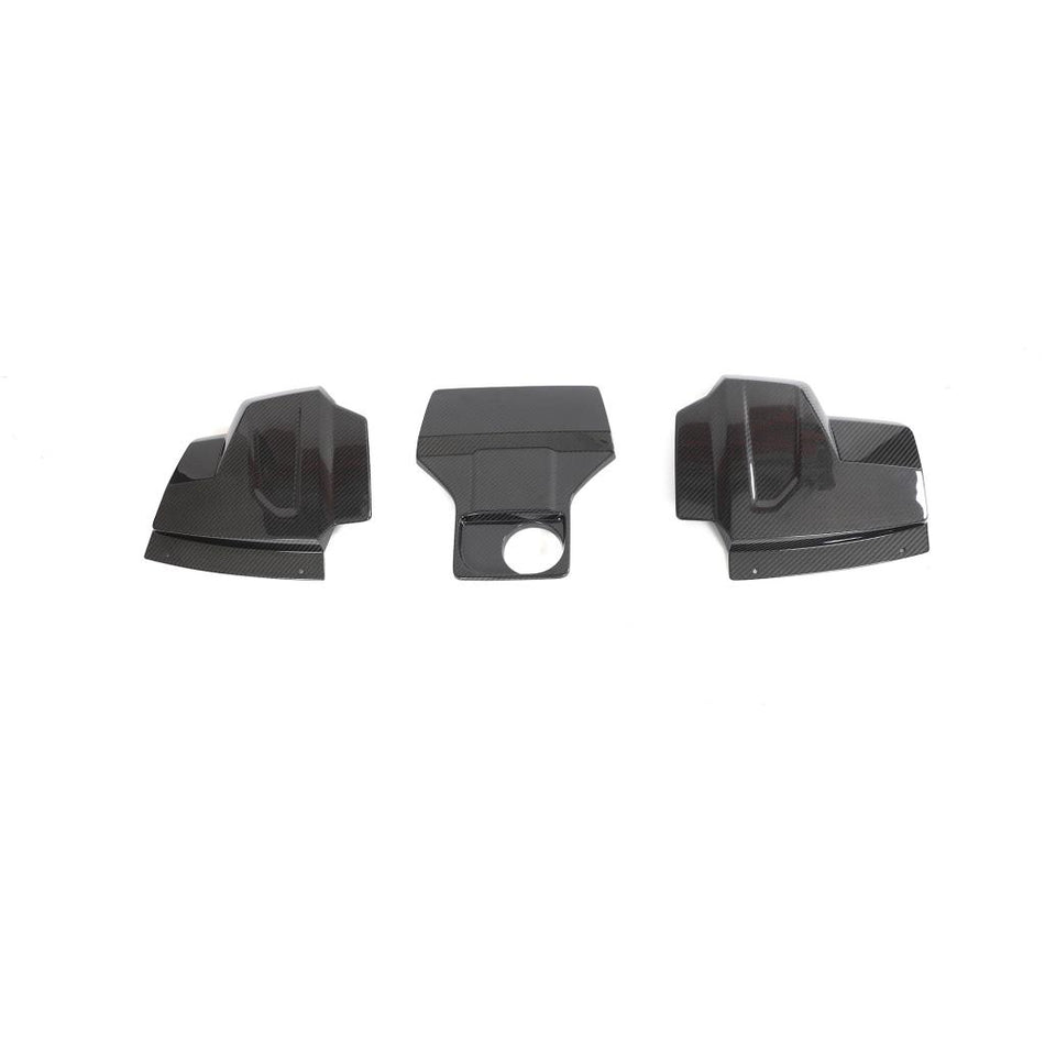 Audi R8 4S FL Carbon Fiber Engine Bay Cover Panel Trims