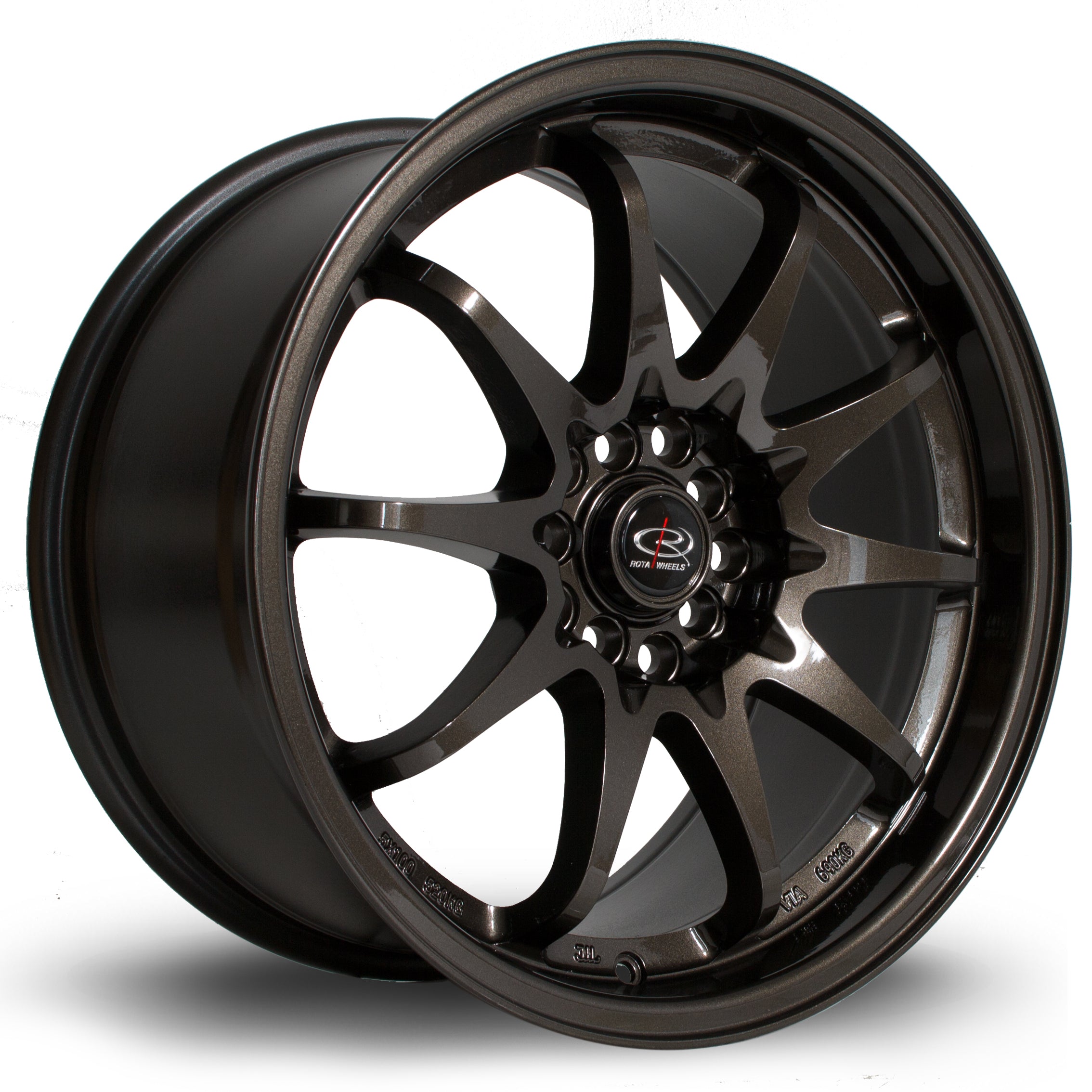 Rota Fighter 17x9 ET50 5100~5114 Gunmetal