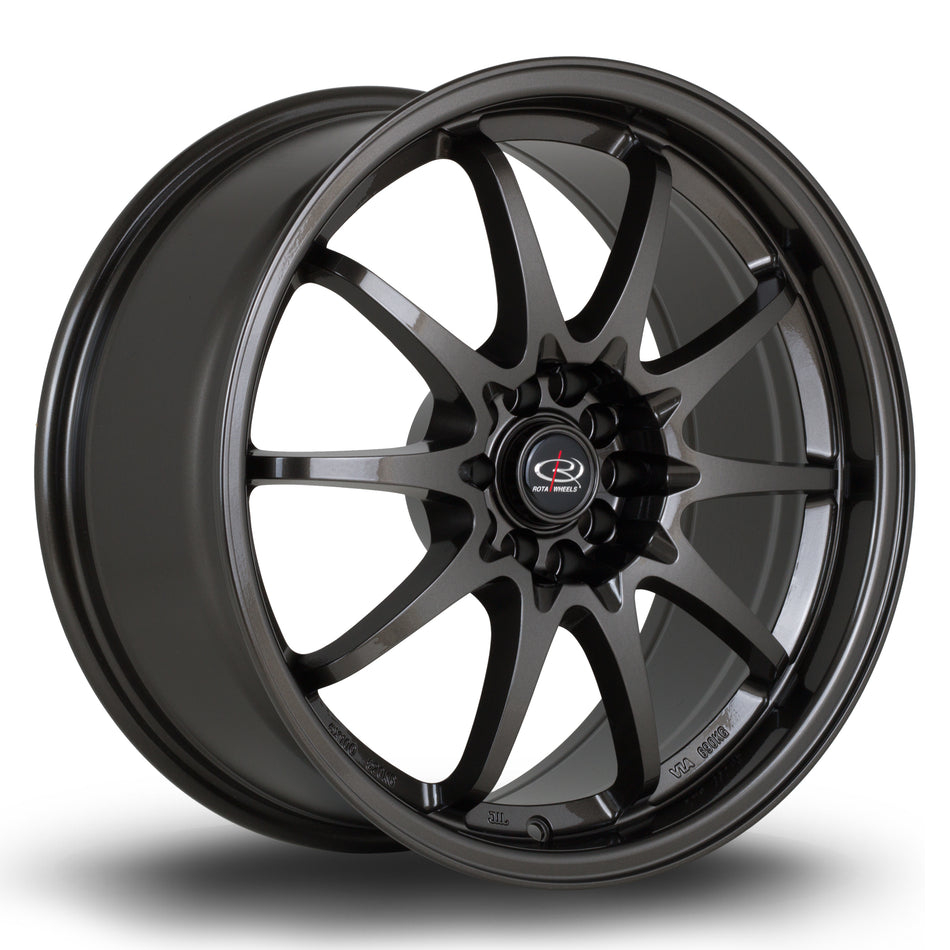 Rota Fighter 18x8.5 ET35 5100~5114 Gunmetal
