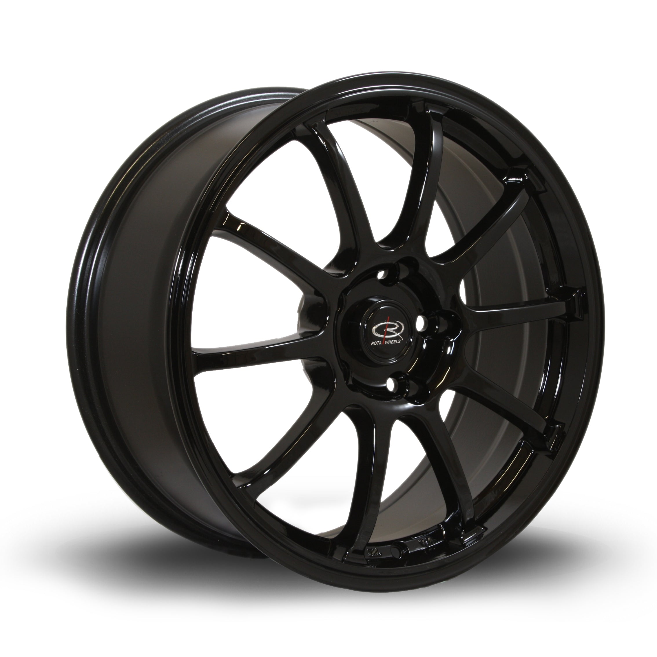 Rota Force 17x8 ET48 5x114.3 Black