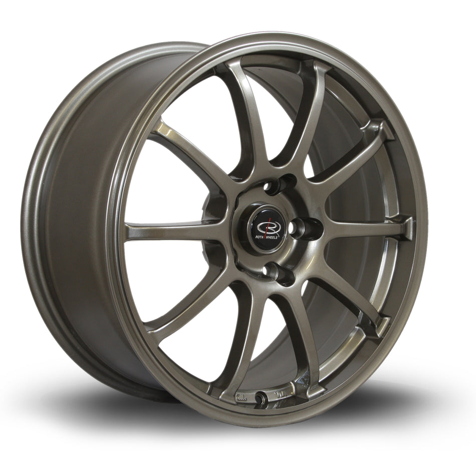 Rota Force 17x8 ET35 5x100 Bronze