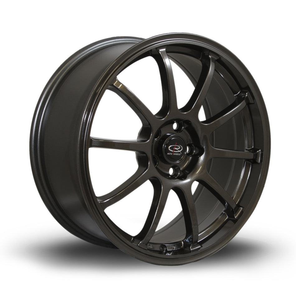 Rota Force 17x8 ET48 5x100 Gunmetal
