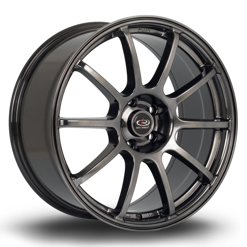 Rota Force 18x8.5 ET42 5x108 HBlack