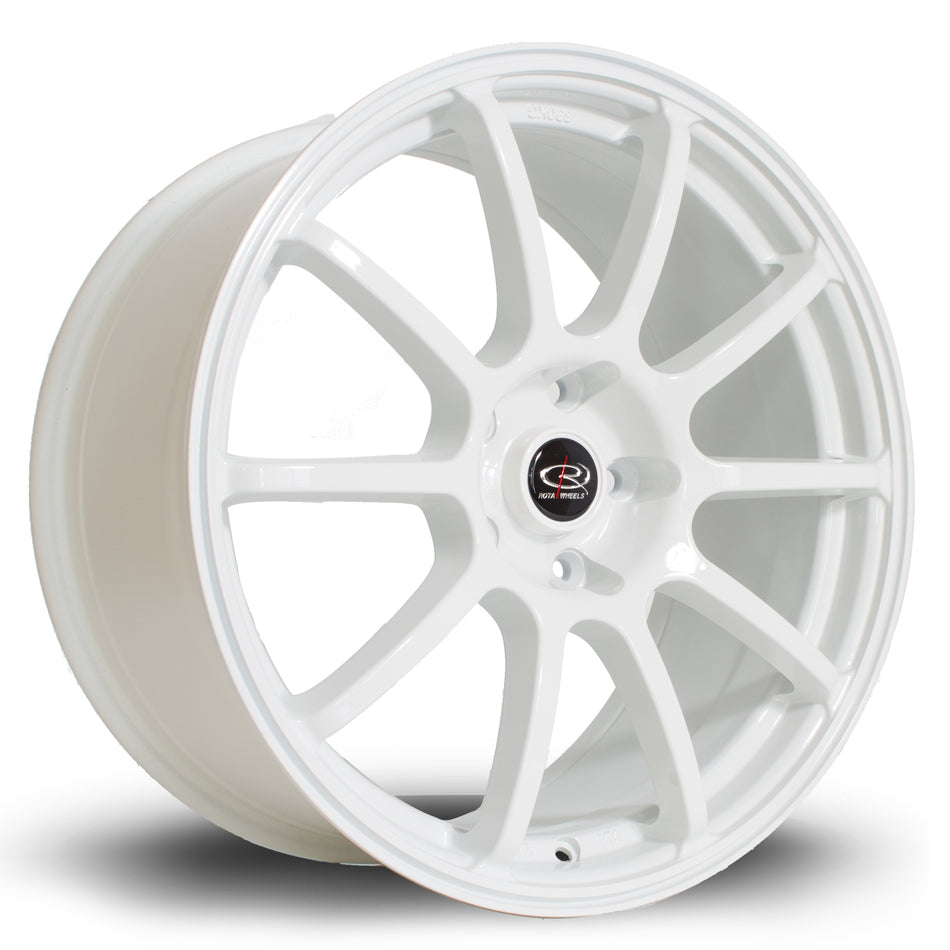 Rota Force 18x8.5 ET48 5x100 White