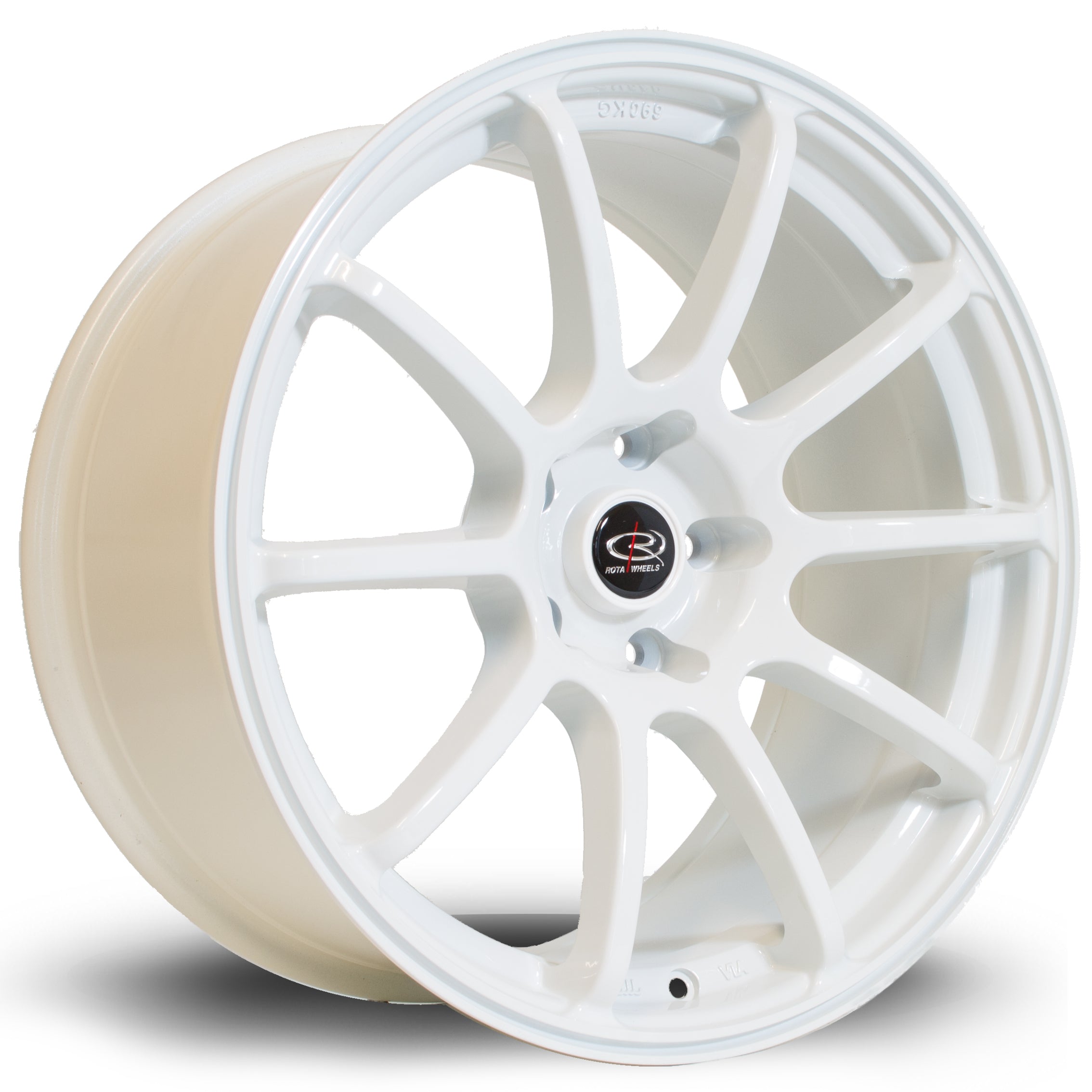 Rota Force 18x9 ET27 5x114.3 White