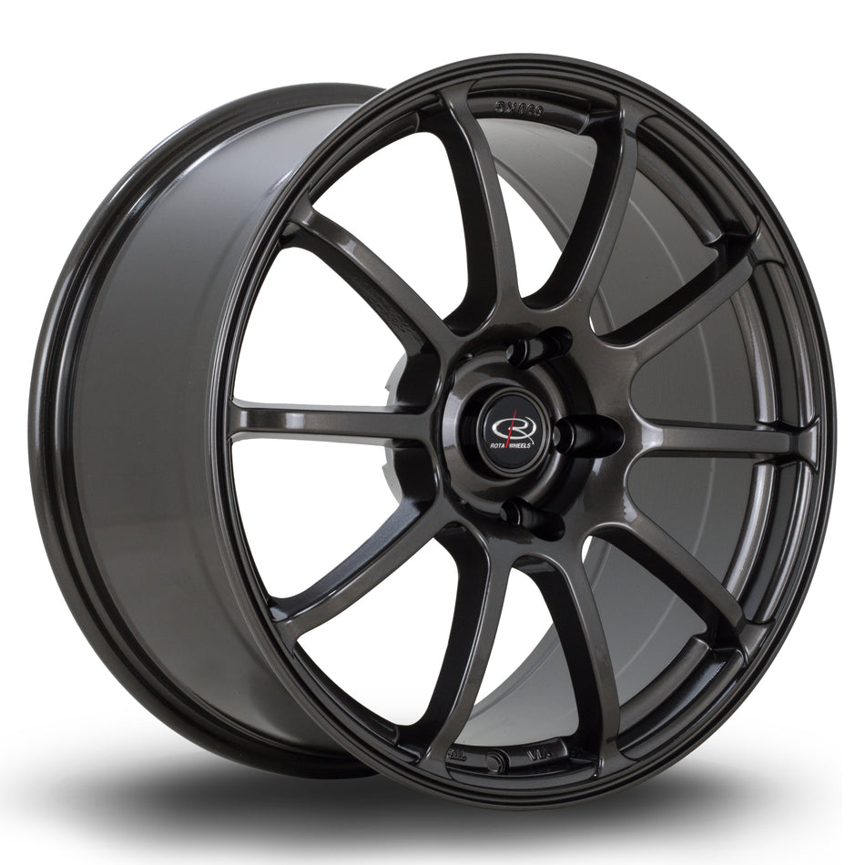 Rota Force2 18x9 ET42 5x114.3 Gunmetal