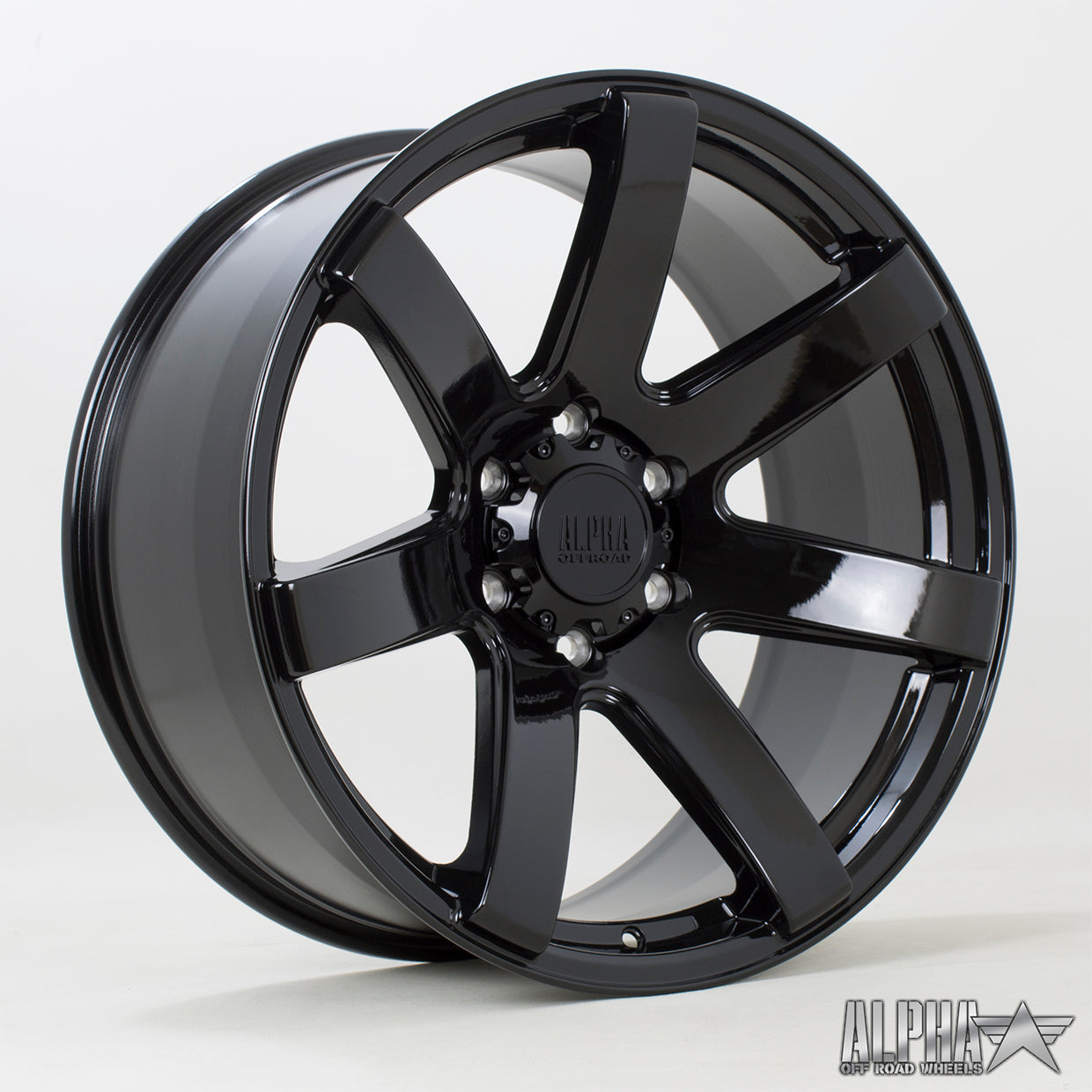 Alpha Offroad Gauntlet 20x9 ET10 6x139 Black