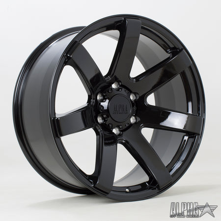 Alpha Offroad Gauntlet 20x9 ET40 6x139 Black