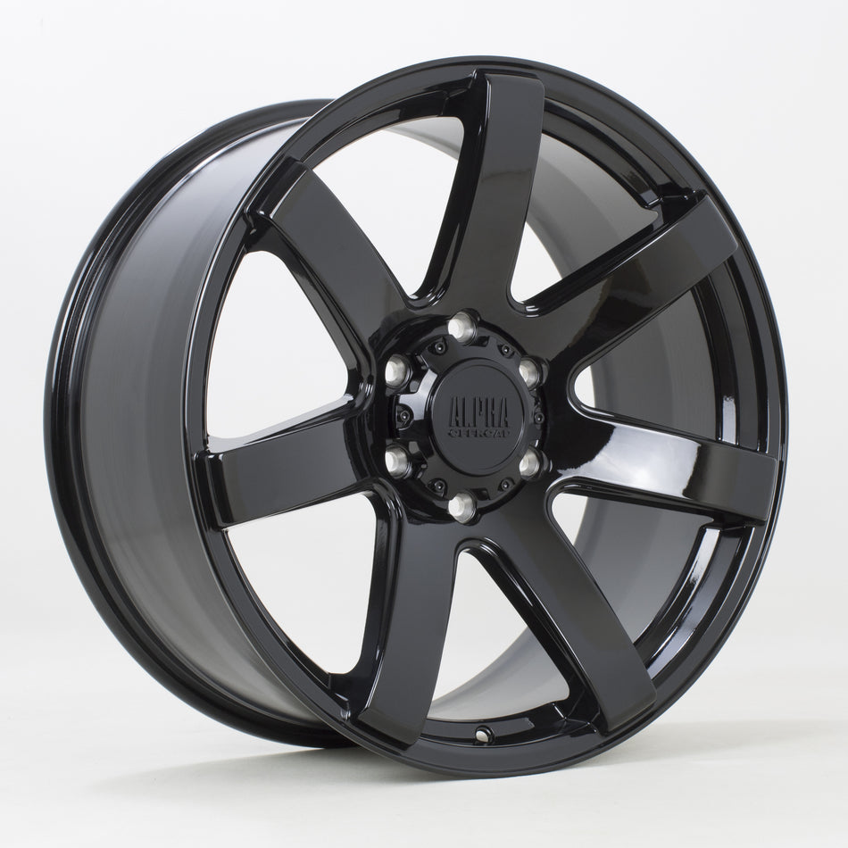 Alpha Offroad Gauntlet 20x9 ET30 6x139 Black