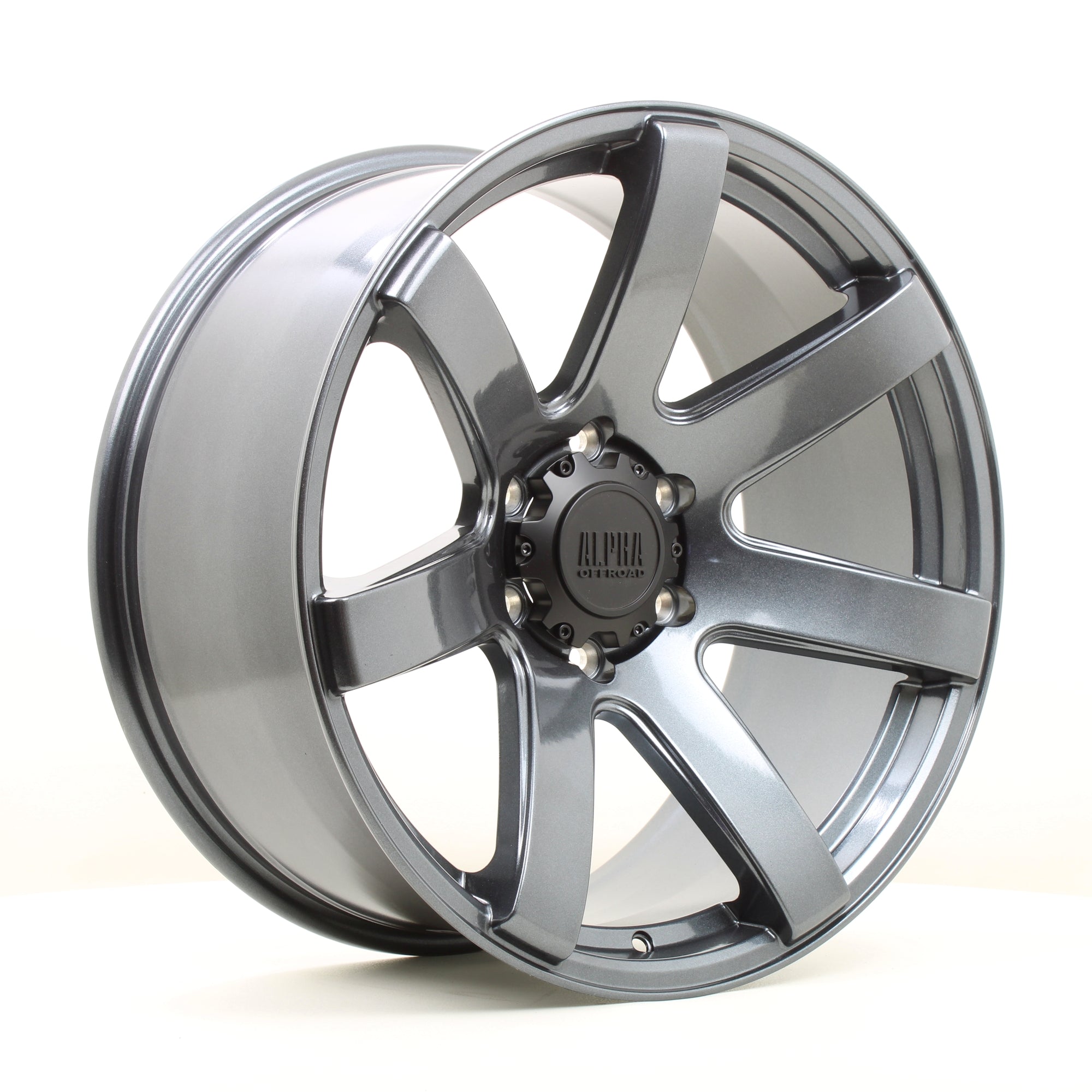 Alpha Offroad Gauntlet 20x9 ET10 6x139 HGrey
