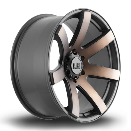 Alpha Offroad Gauntlet 20x9 ET30 6x139 SBlackBronze