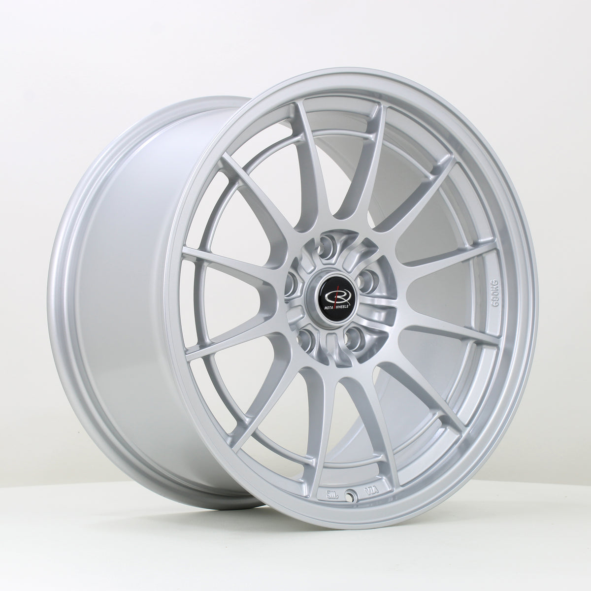 Rota GKR 18x9.5 ET40 5x114.3 Silver