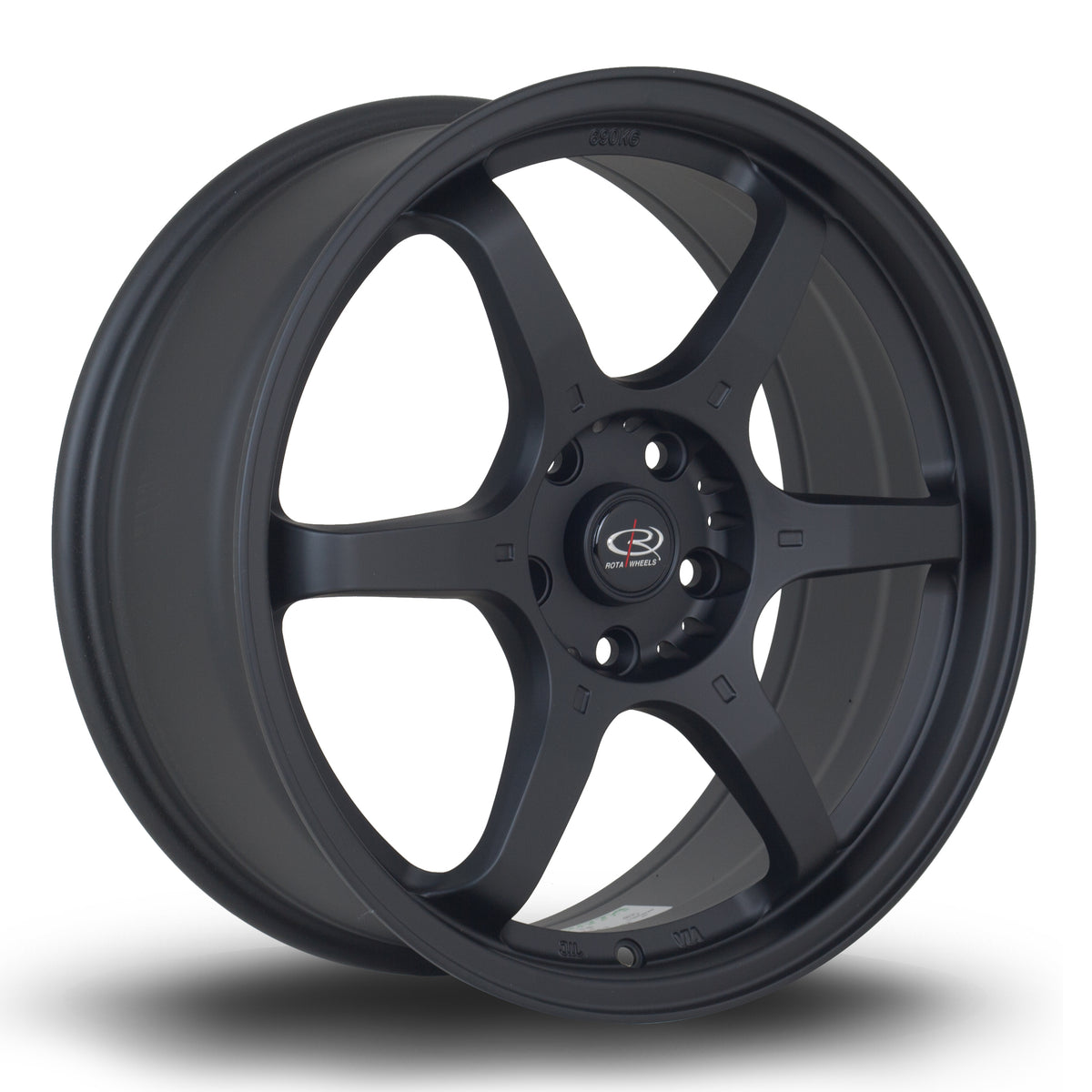 Rota GR6 18x7.5 ET45 5x114.3 FBlack2