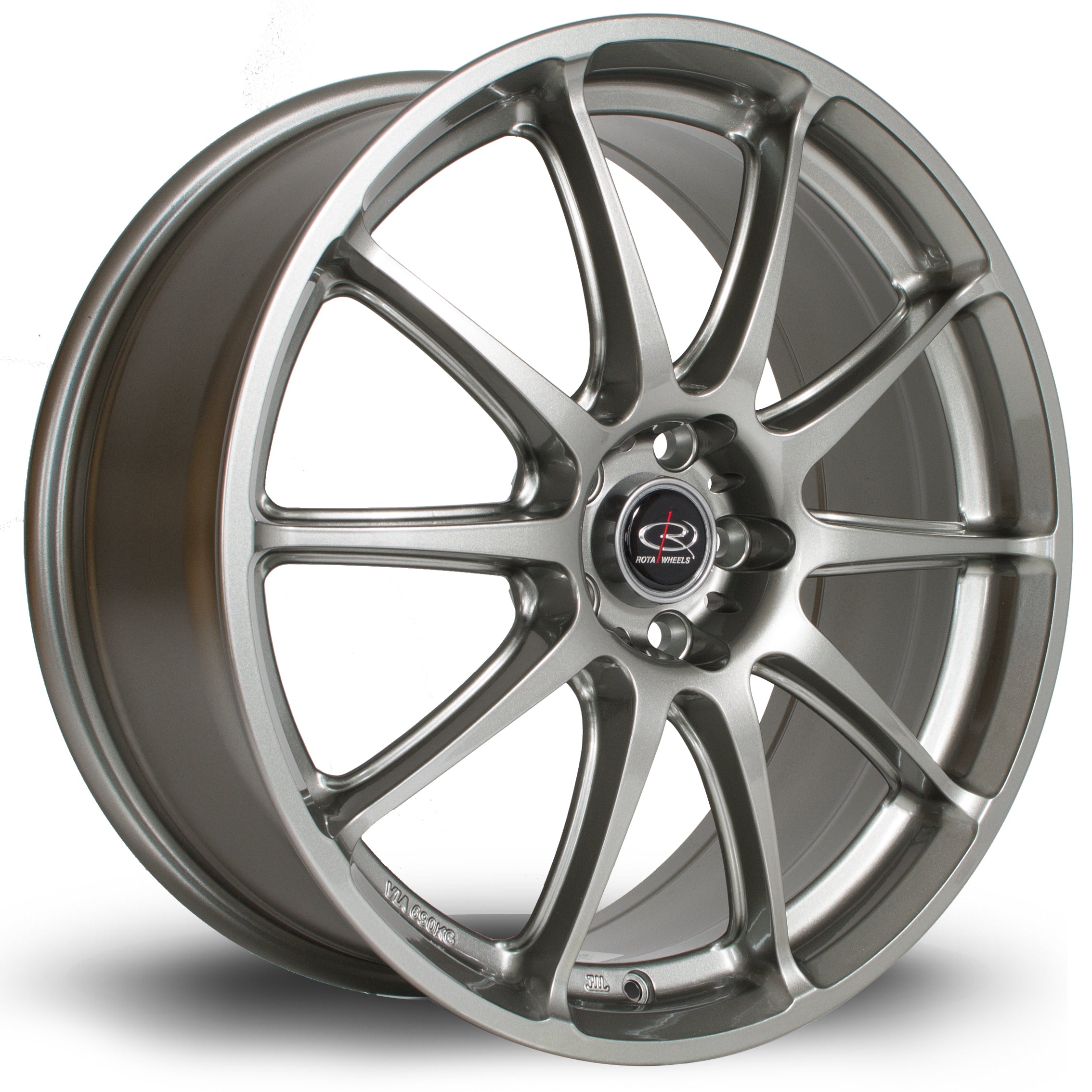 Rota Gra 18x7.5 ET48 5x100 Steelgrey