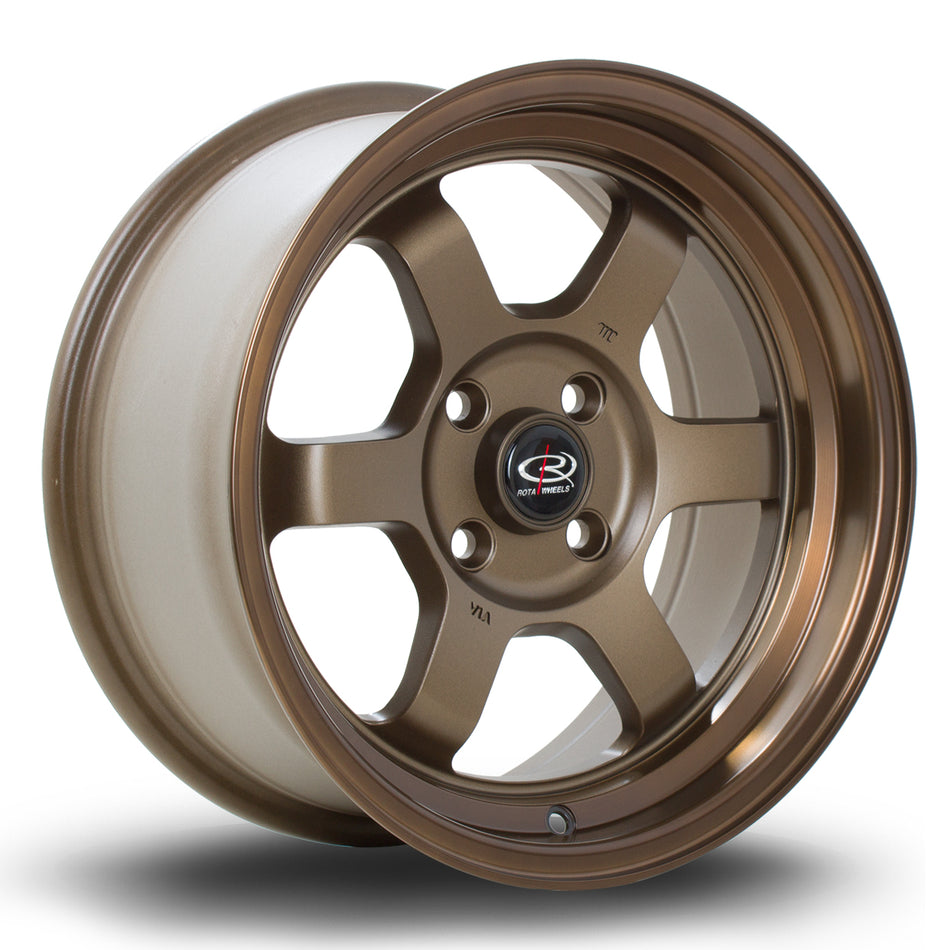 Rota Grid-V 15x7 ET20 4x100 SPBronze