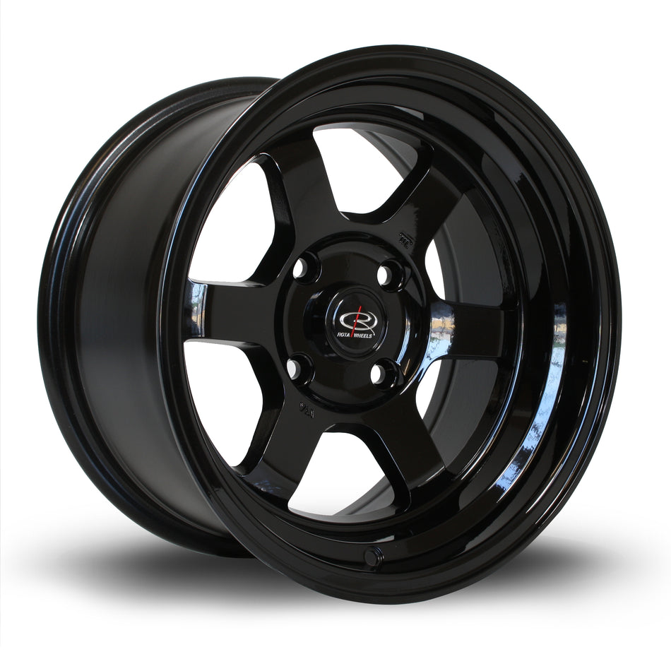 Rota Grid-V 15x8 ET0 4x100 Black