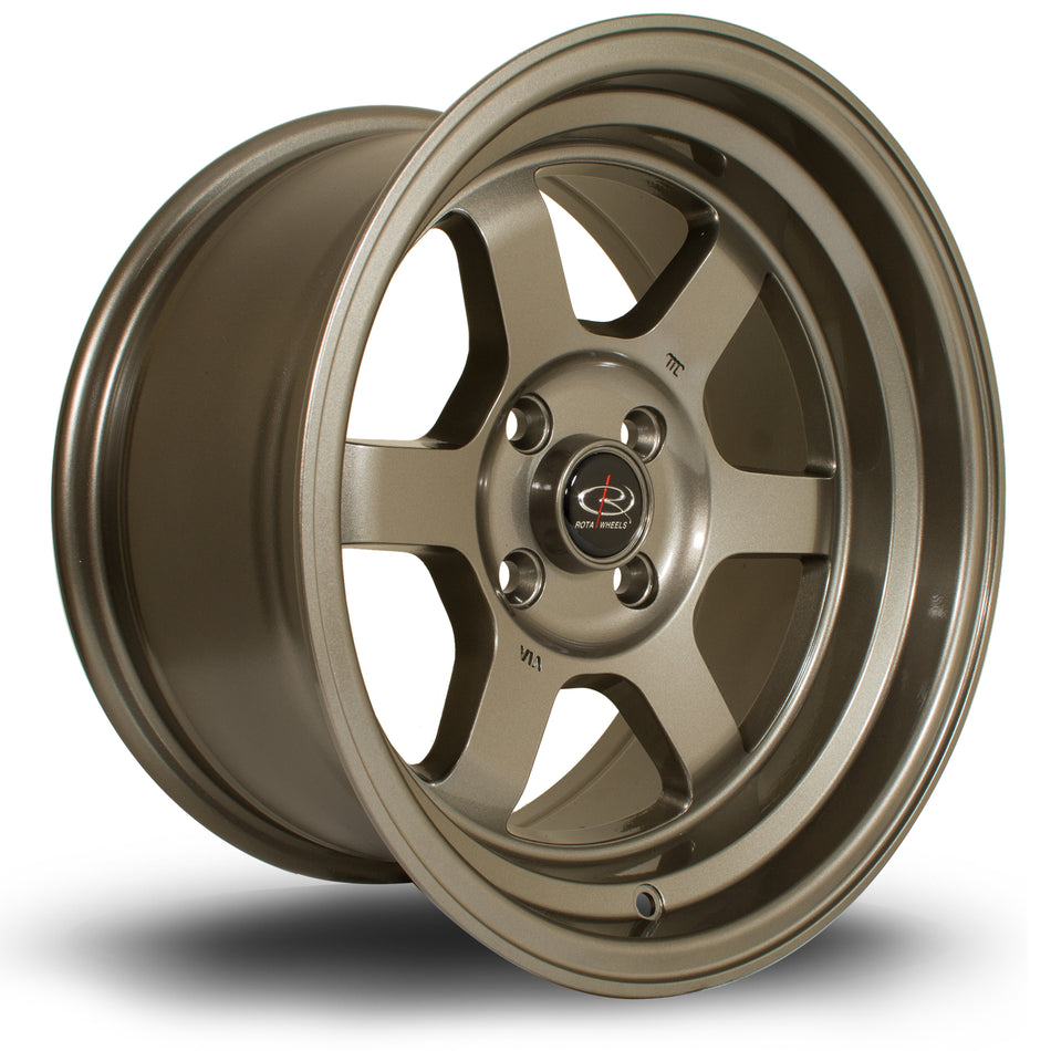 Rota Grid-V 15x8 ET0 4x114.3 Bronze